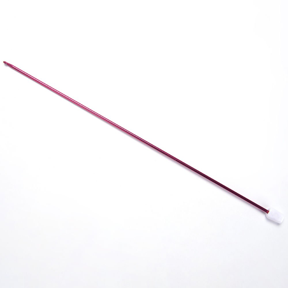 METAL TUNISIAN CROCHET HOOK 25 CM 2 MM - RED
