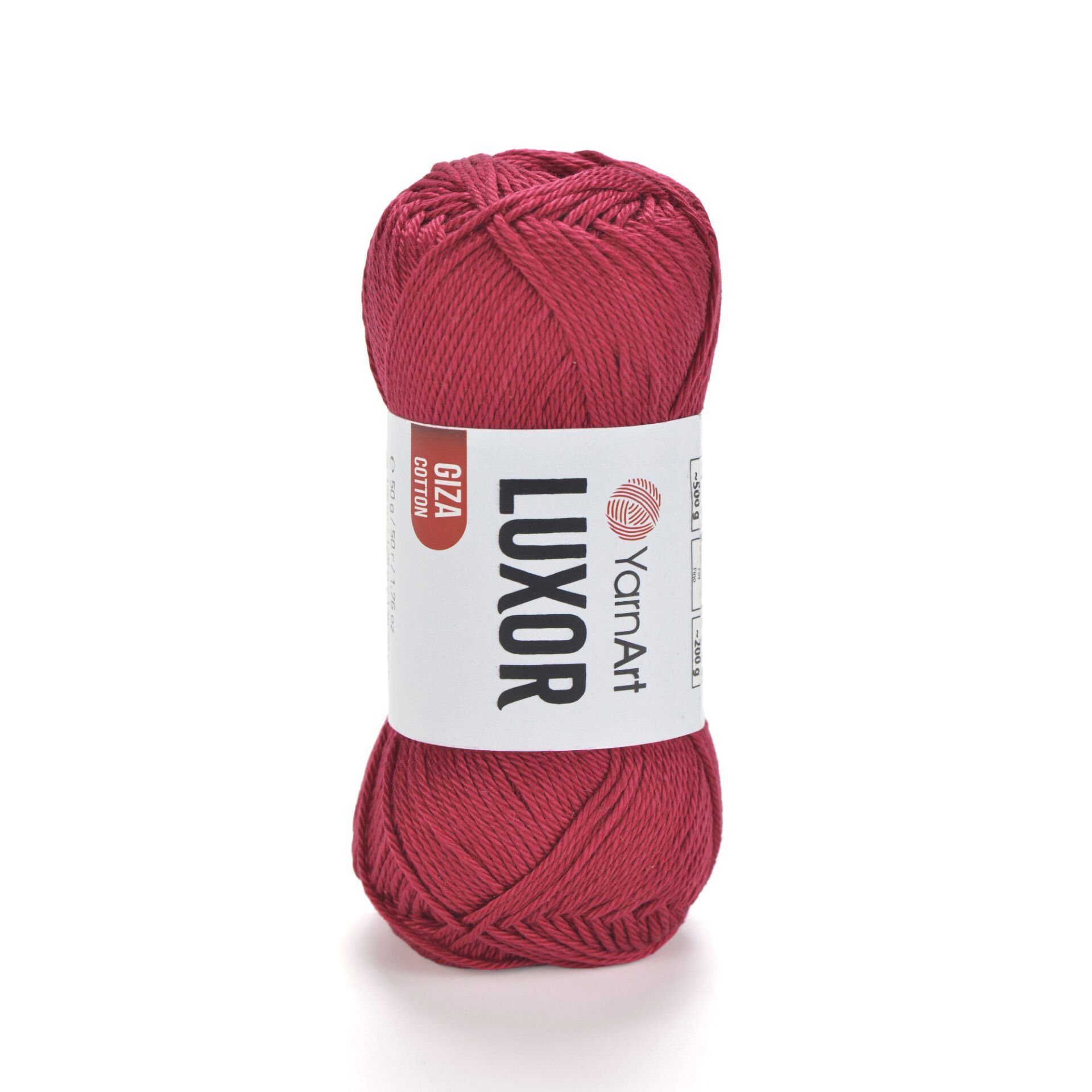 YARNART LUXOR - KNITTING YARN RED - 1221