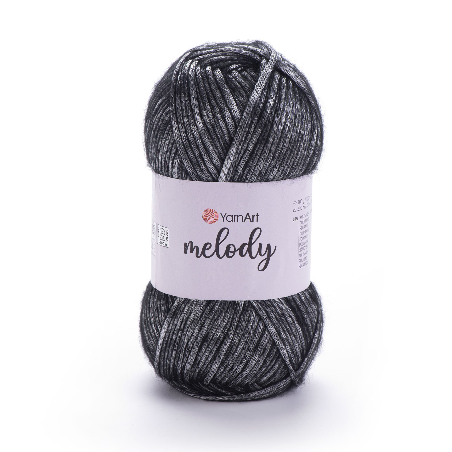 YARNART MELODY - SHINY KNITTING YARN METALLIC - 887