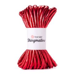 YARNART SHINYMALLOW - KNITTING YARN RED - 5409