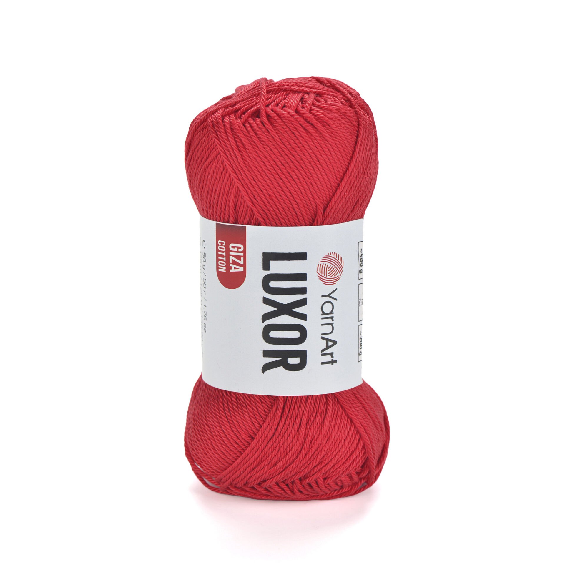 YARNART LUXOR - KNITTING YARN RED - 1222