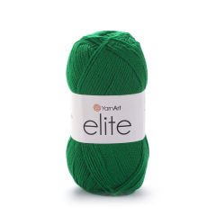 YARNART ELITE - KNITTING YARN EMERALD GREEN - 846