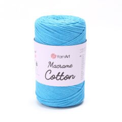 YARNART MACRAME COTTON - MACRAME CORD BLUE - 780