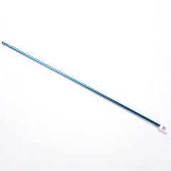 METAL TUNISIAN CROCHET HOOK 25 CM 3.5 MM - BLUE