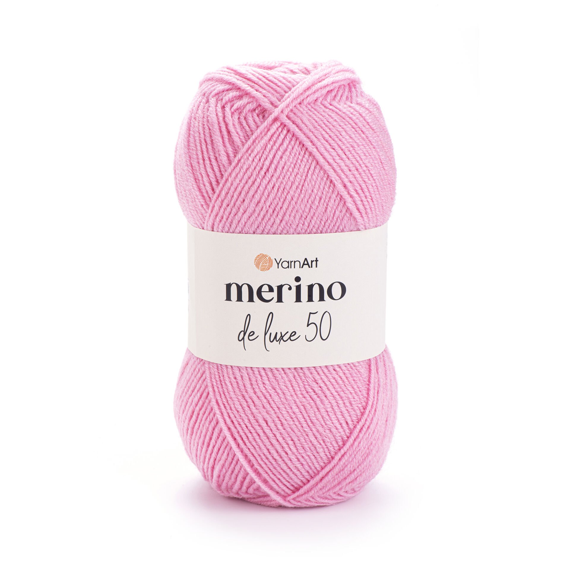 YARNART MERINO DE LUXE 50 - KNITTING YARN PINK - 597