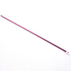 METAL TUNISIAN CROCHET HOOK 25 CM 3.5 MM - RED