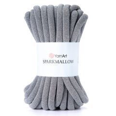 YARNART SPARKMALLOW - KNITTING YARN GREY - 6301