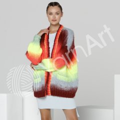 YARNART BELLISSIMO - MULTICOLOR KNITTING YARN VARIEGATED - 1411