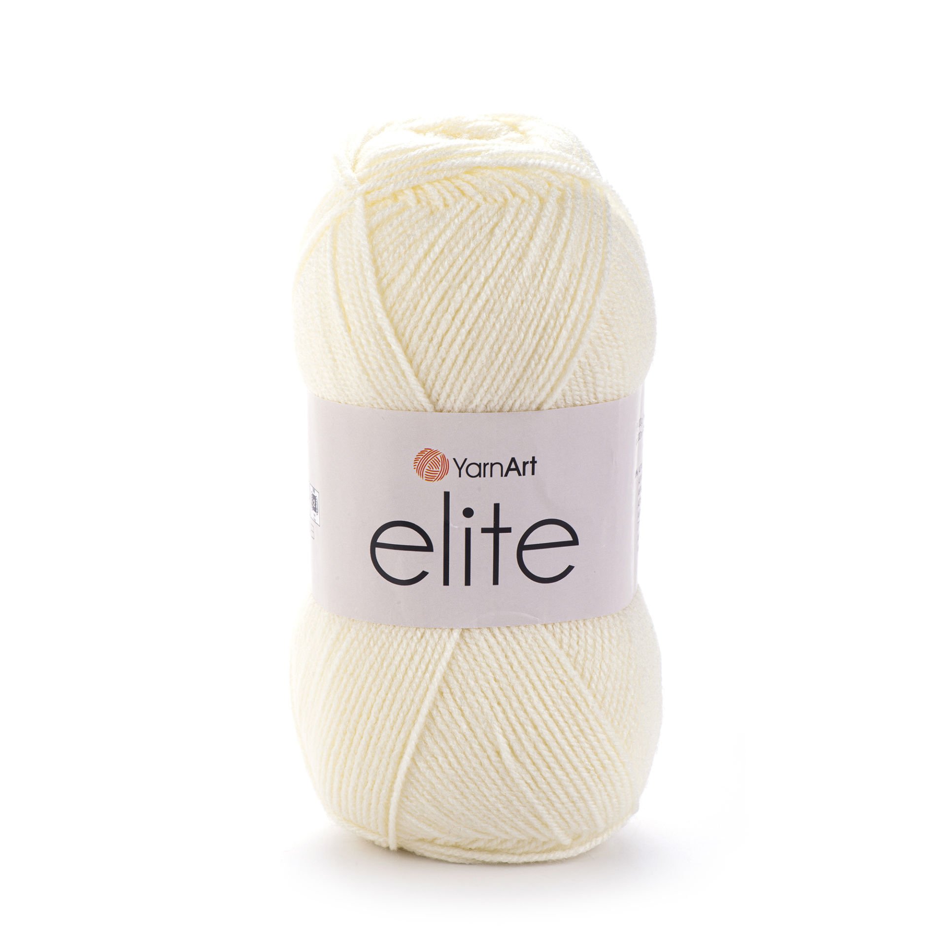 YARNART ELITE - KNITTING YARN LIGHT CREAM - 851