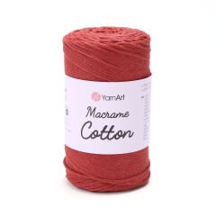 YARNART MACRAME COTTON - MACRAME CORD TERRACOTTA - 785
