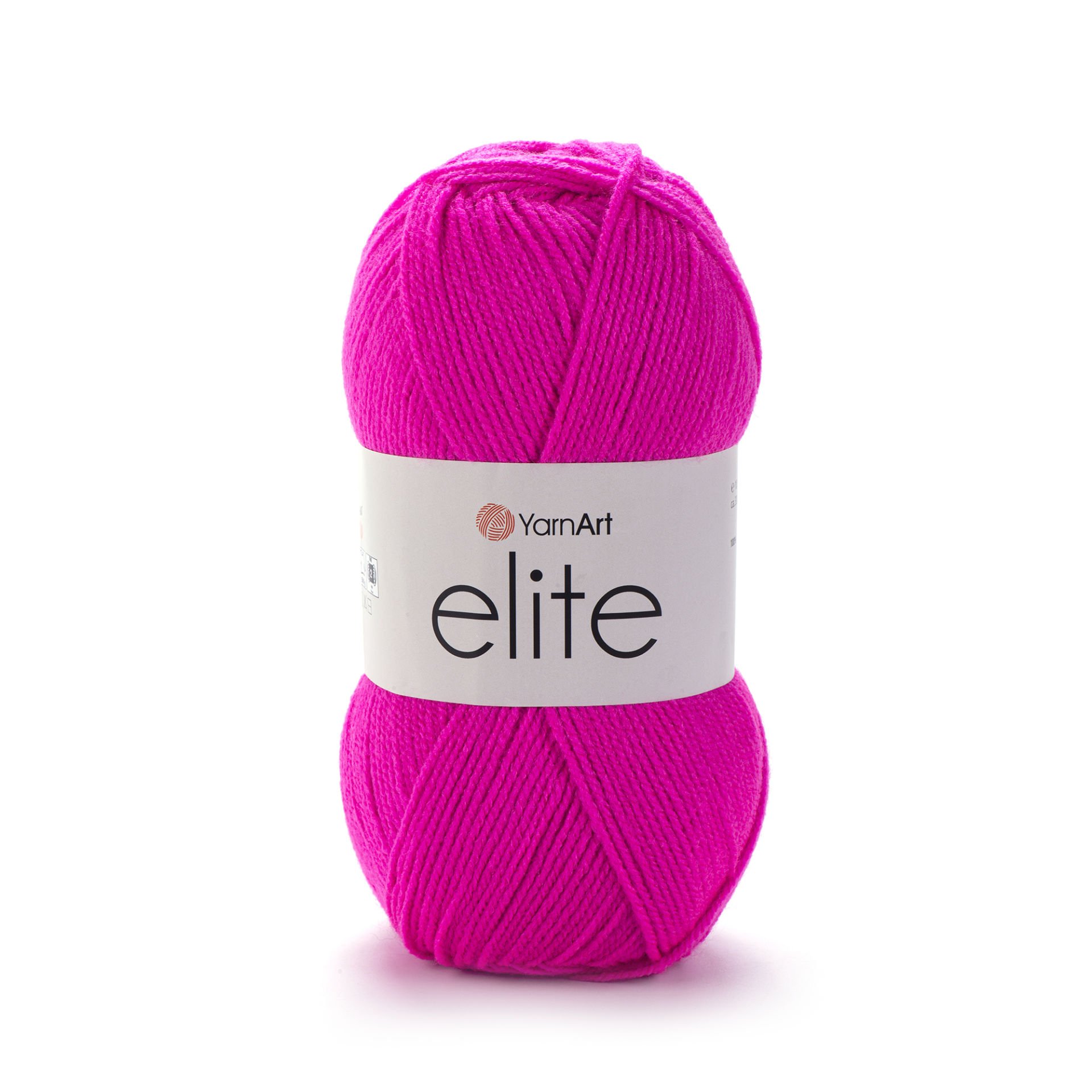 YARNART ELITE - KNITTING YARN NEON PINK - 174