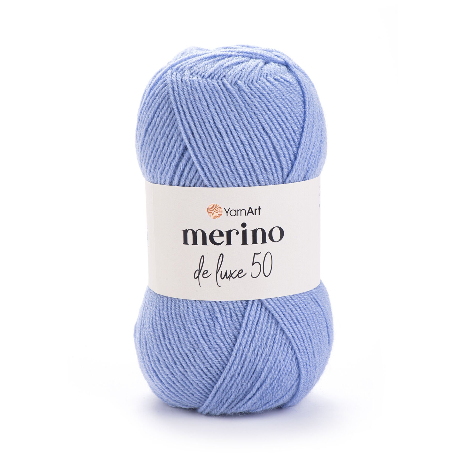YARNART MERINO DE LUXE 50 - KNITTING YARN LIGHT BLUE - 3042