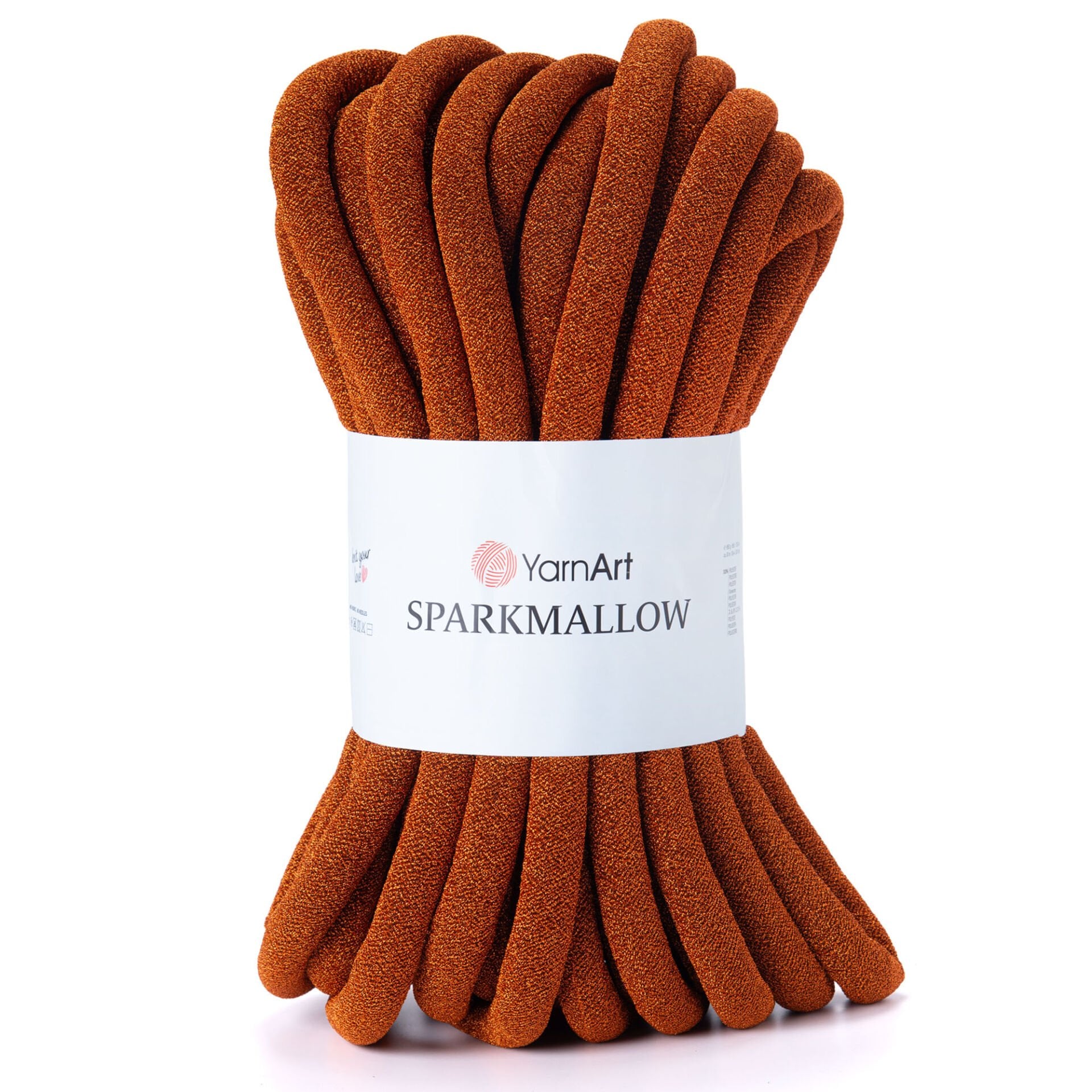 YARNART SPARKMALLOW - KNITTING YARN ORANGE - 6303
