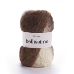 YARNART BELLISSIMO - MULTICOLOR KNITTING YARN VARIEGATED - 1402