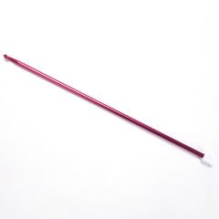 METAL TUNISIAN CROCHET HOOK 25 CM 4.5 MM - RED
