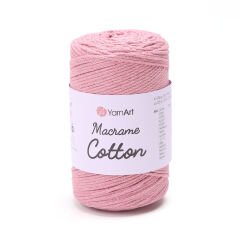 YARNART MACRAME COTTON - MACRAME CORD DUSTY ROSE - 792