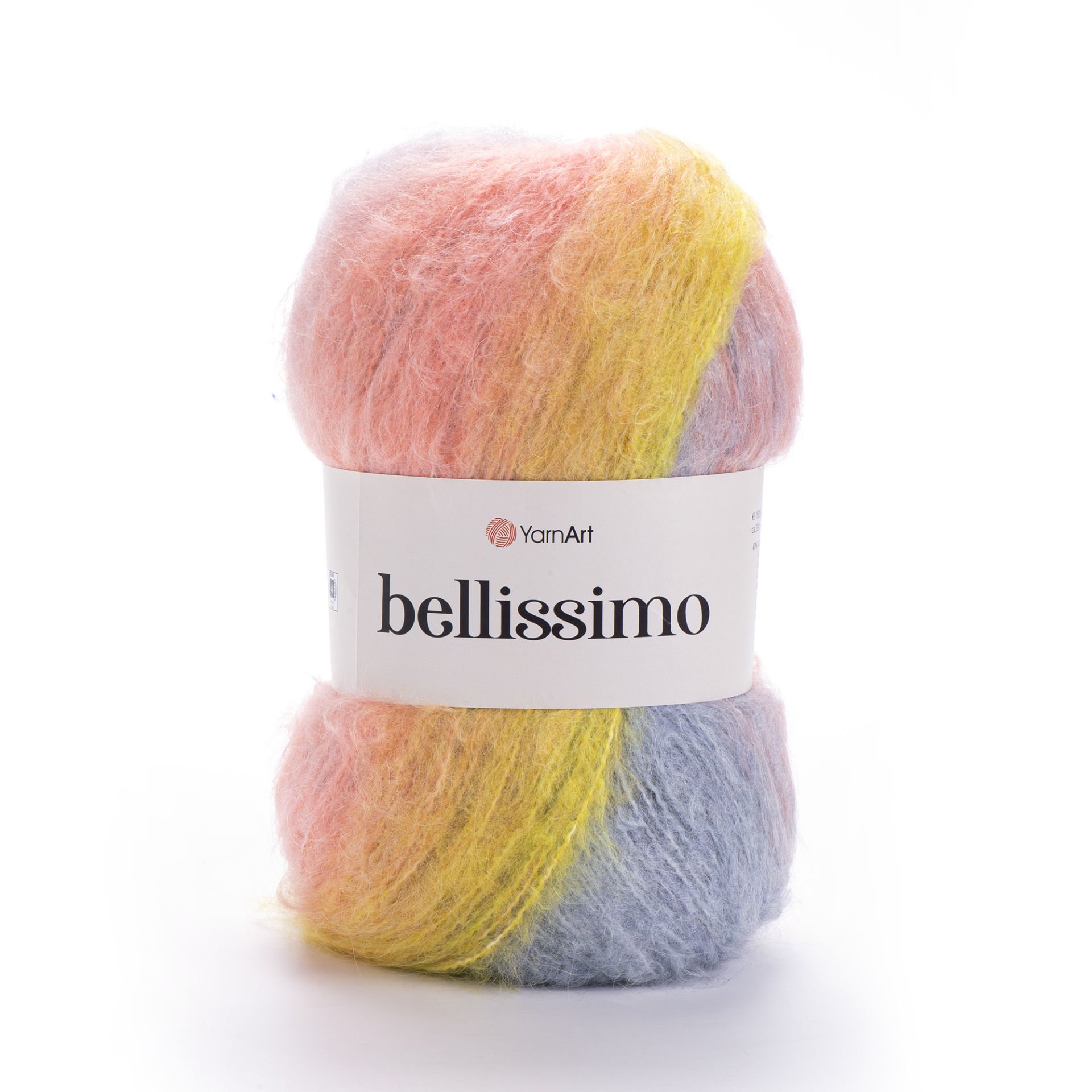 YARNART BELLISSIMO - MULTICOLOR KNITTING YARN VARIEGATED - 1409