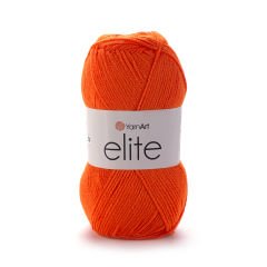 YARNART ELITE - KNITTING YARN ORANGE - 8279
