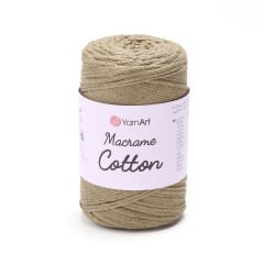 YARNART MACRAME COTTON - MACRAME CORD DARK BEIGE - 793