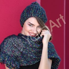 YARNART MELODY - MULTICOLOR SHINY KNITTING YARN