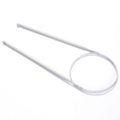 STEEL WIRED CIRCULAR TUNISIAN CROCHET HOOK 80 CM