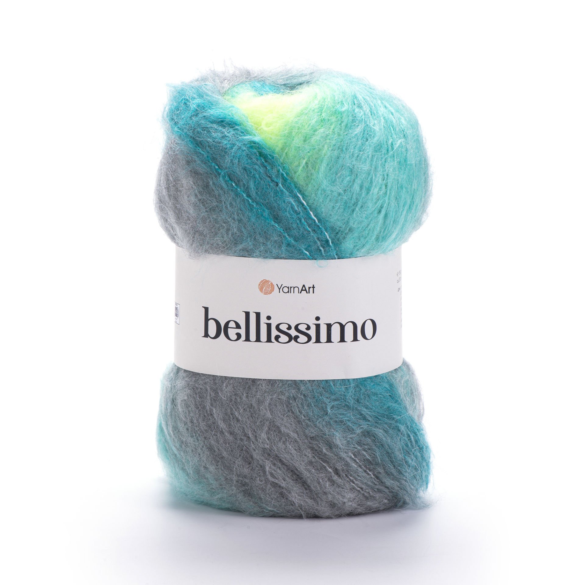YARNART BELLISSIMO - MULTICOLOR KNITTING YARN VARIEGATED - 1412