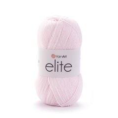 YARNART ELITE - KNITTING YARN LIGHT PINK - 853
