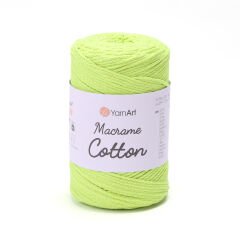 YARNART MACRAME COTTON - MACRAME CORD NEON GREEN - 801