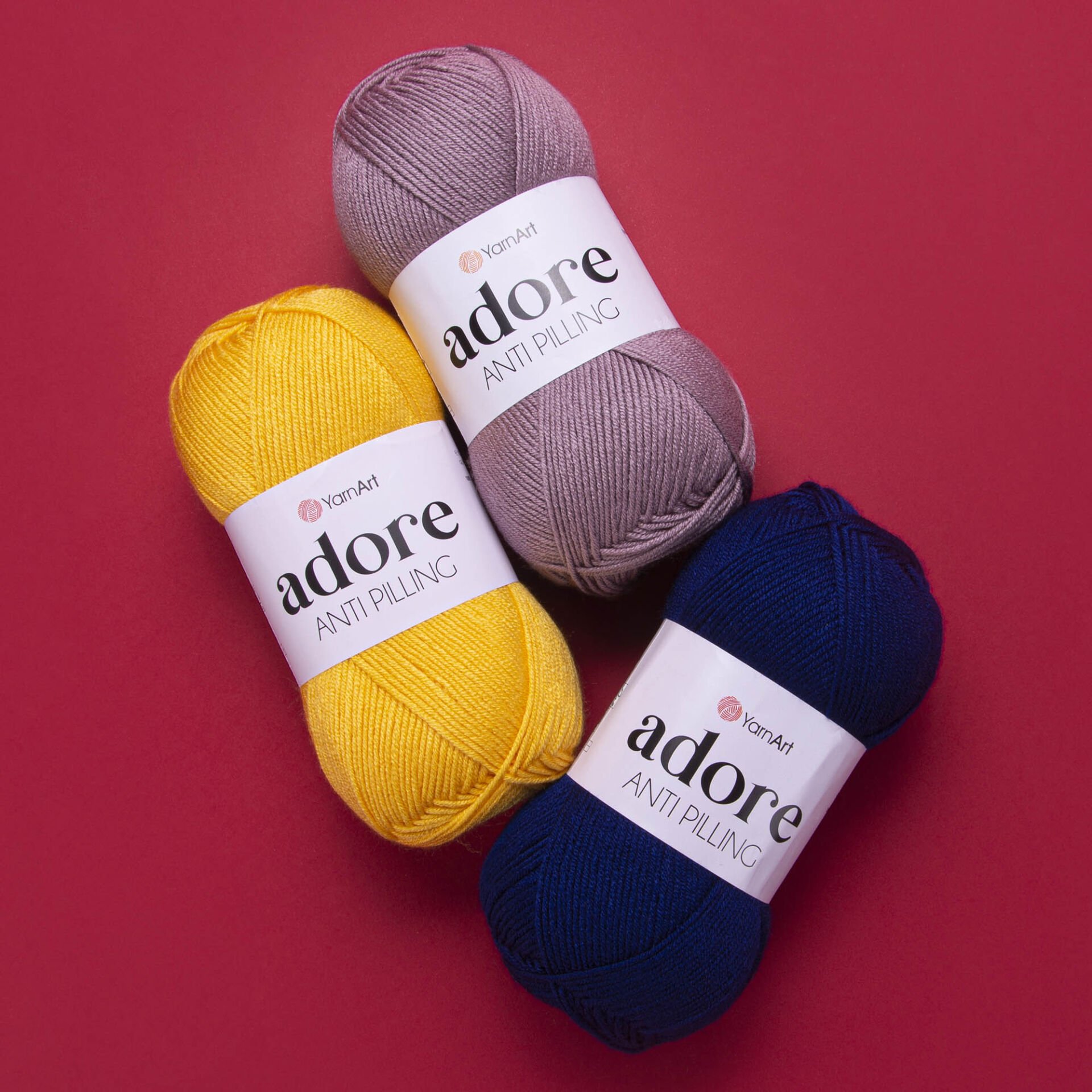YARNART ADORE - ANTI-PILLING KNITTING YARN
