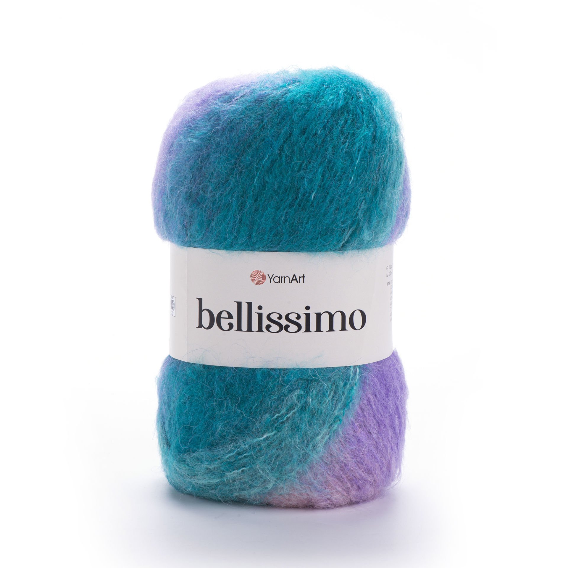 YARNART BELLISSIMO - MULTICOLOR KNITTING YARN VARIEGATED - 1414