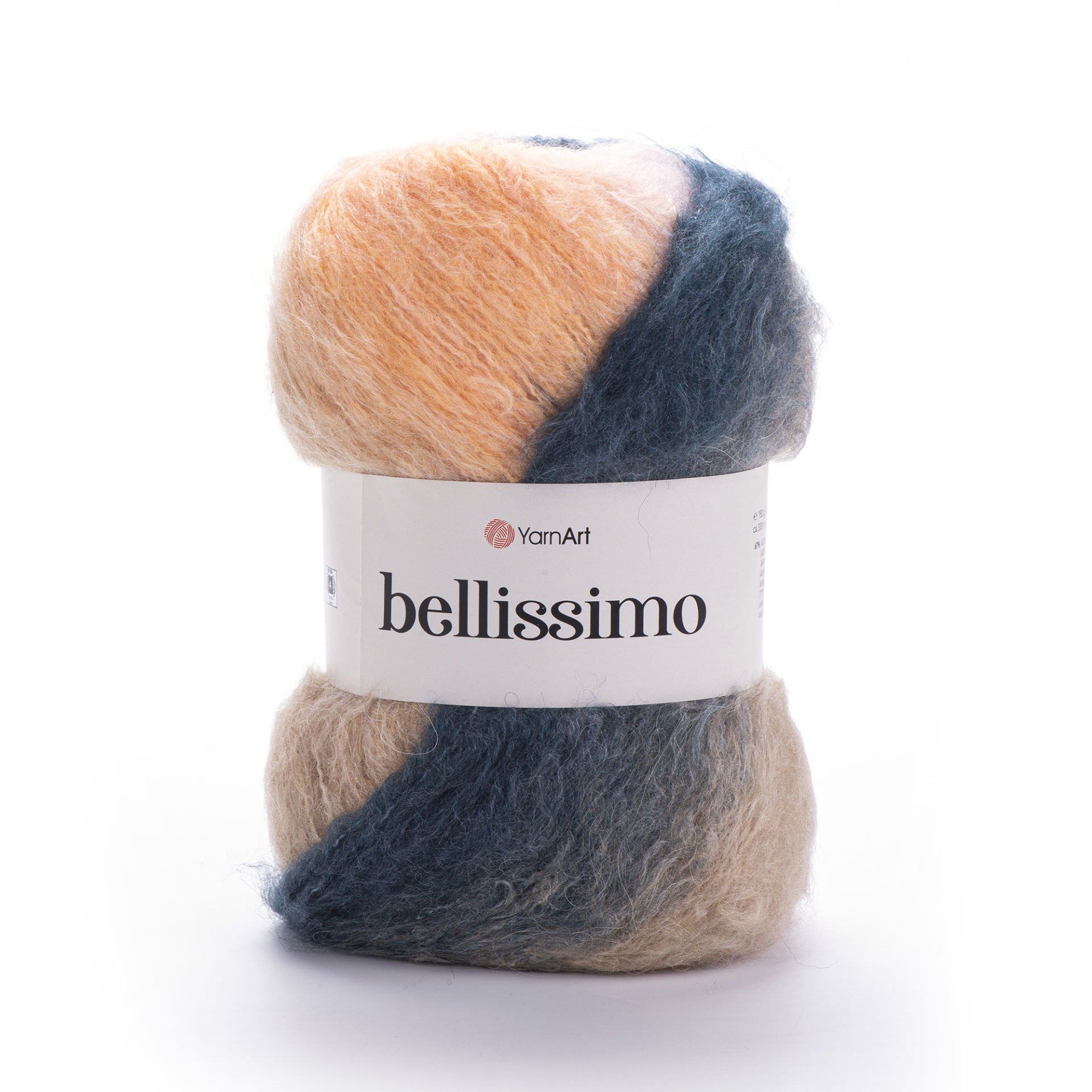 YARNART BELLISSIMO - MULTICOLOR KNITTING YARN VARIEGATED - 1416