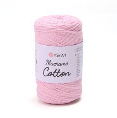 YARNART MACRAME COTTON - MACRAME CORD PINK - 762