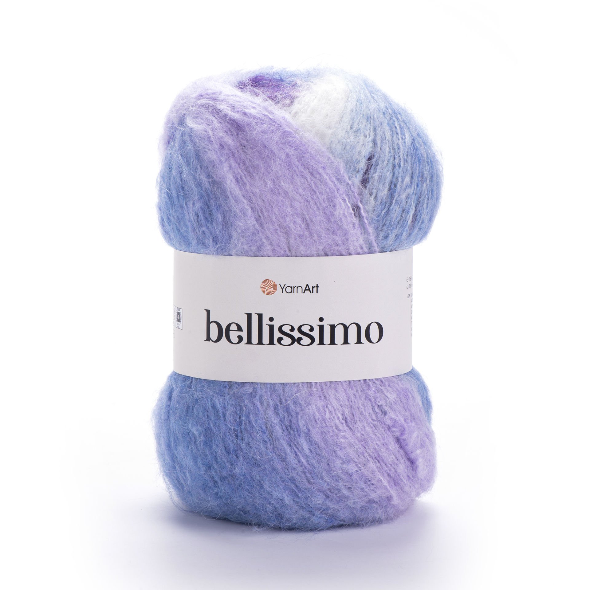 YARNART BELLISSIMO - MULTICOLOR KNITTING YARN VARIEGATED - 1419