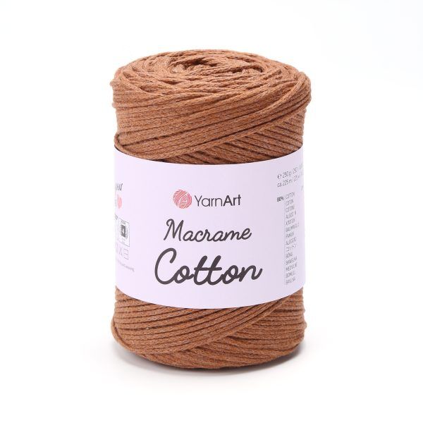 YARNART MACRAME COTTON - MACRAME CORD MILKY BROWN - 788