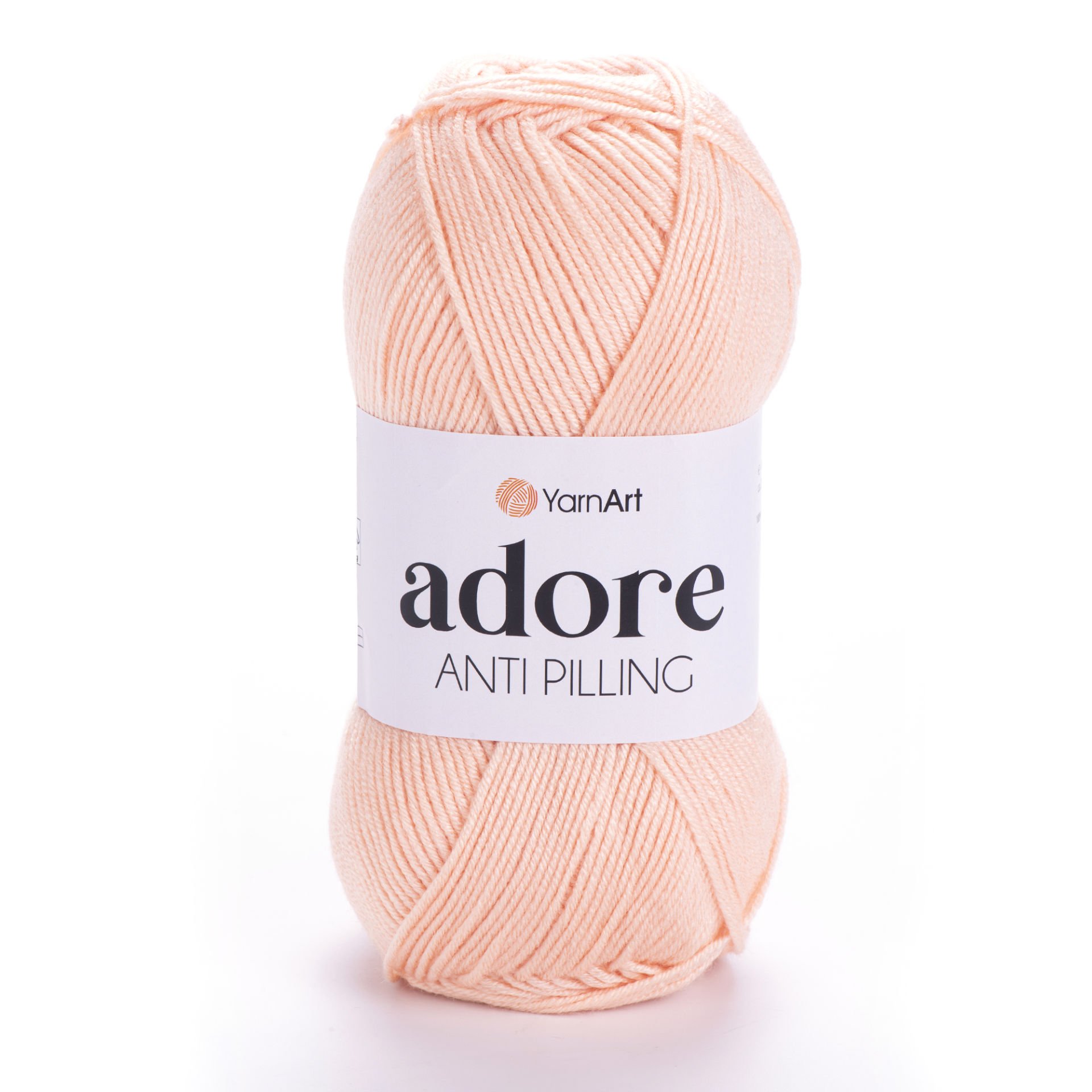 YARNART ADORE - ANTI-PILLING KNITTING YARN PINKISH ORANGE - 333