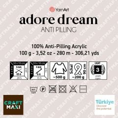 YARNART ADORE DREAM - KNITTING YARN