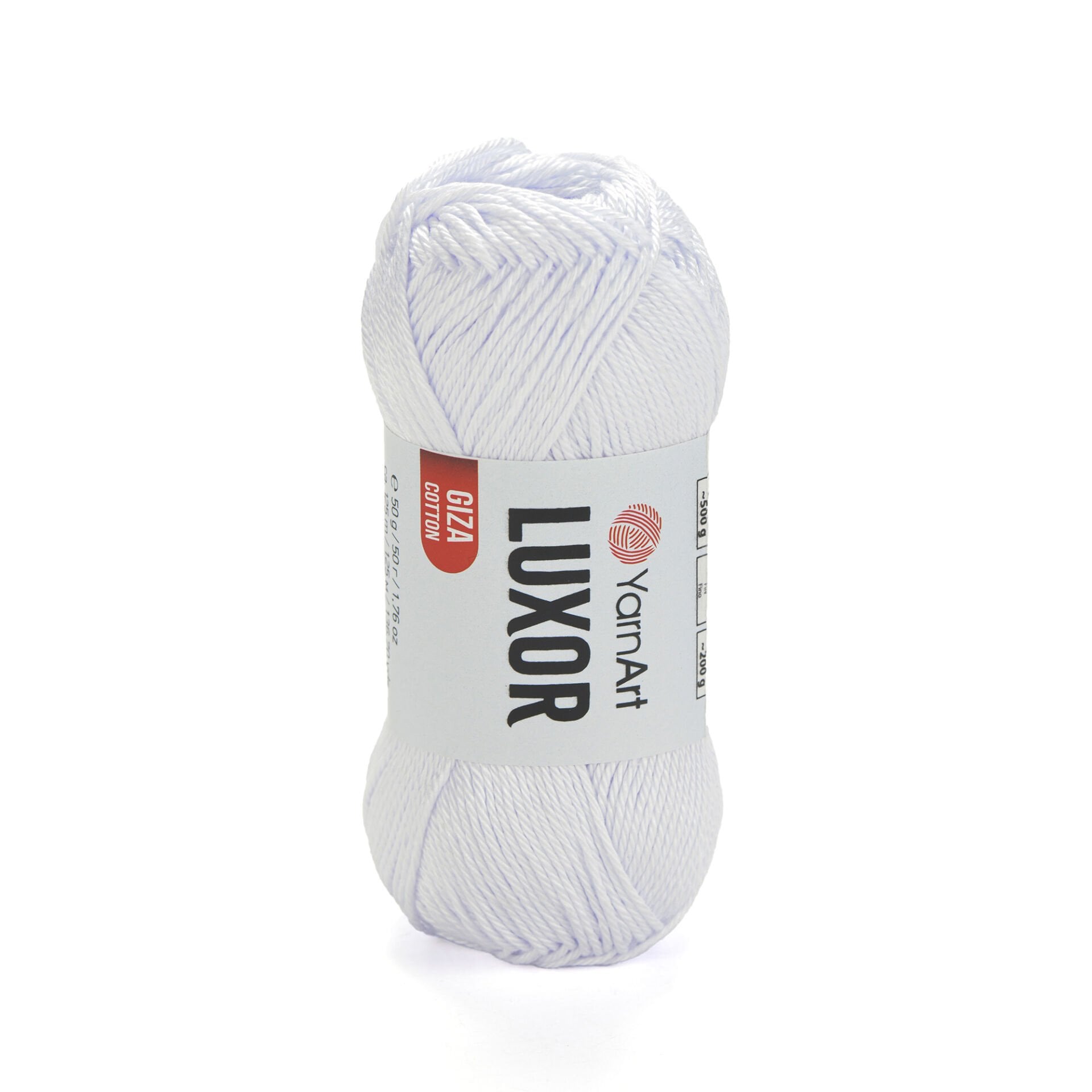 YARNART LUXOR - KNITTING YARN WHITE - 1200