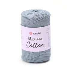 YARNART MACRAME COTTON - MACRAME CORD BLUE - 795