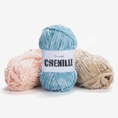 YARNART CHENILLE - VELVET KNITTING YARN
