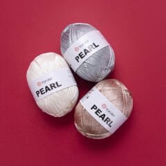 YARNART PEARL - SHINY KNITTING YARN