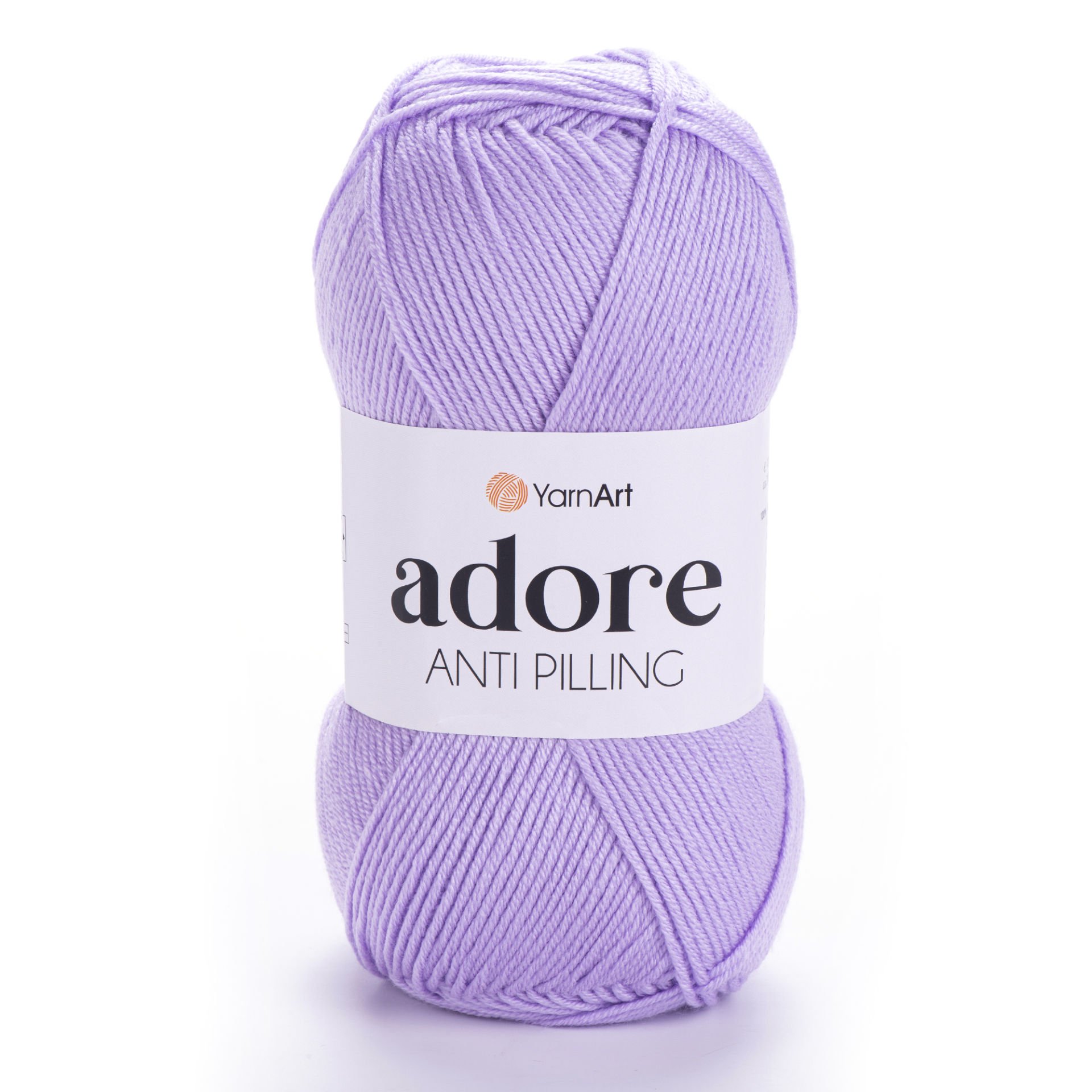 YARNART ADORE - ANTI-PILLING KNITTING YARN LILAC - 337