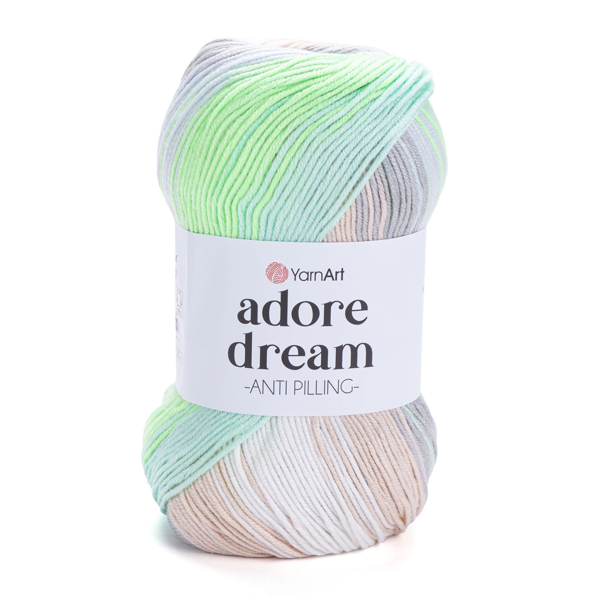YARNART ADORE DREAM - KNITTING YARN VARIEGATED - 1052