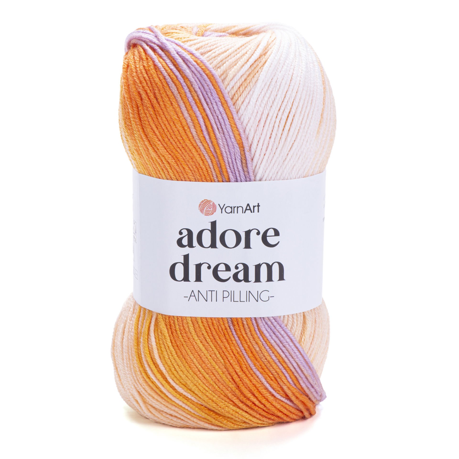 YARNART ADORE DREAM - KNITTING YARN VARIEGATED - 1053