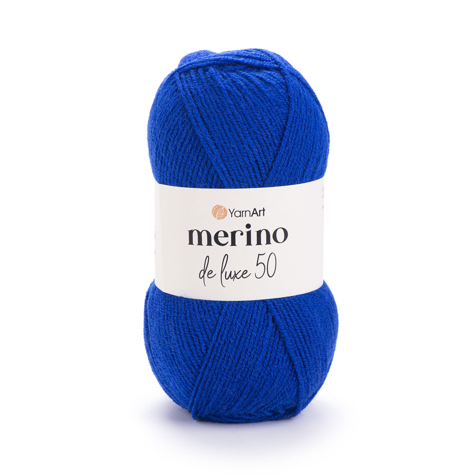 YARNART MERINO DE LUXE 50 - KNITTING YARN SAXE BLUE - 152
