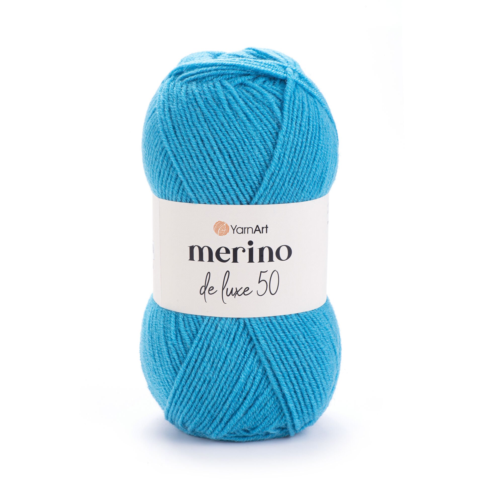 YARNART MERINO DE LUXE 50 - KNITTING YARN TURQUOISE - 235