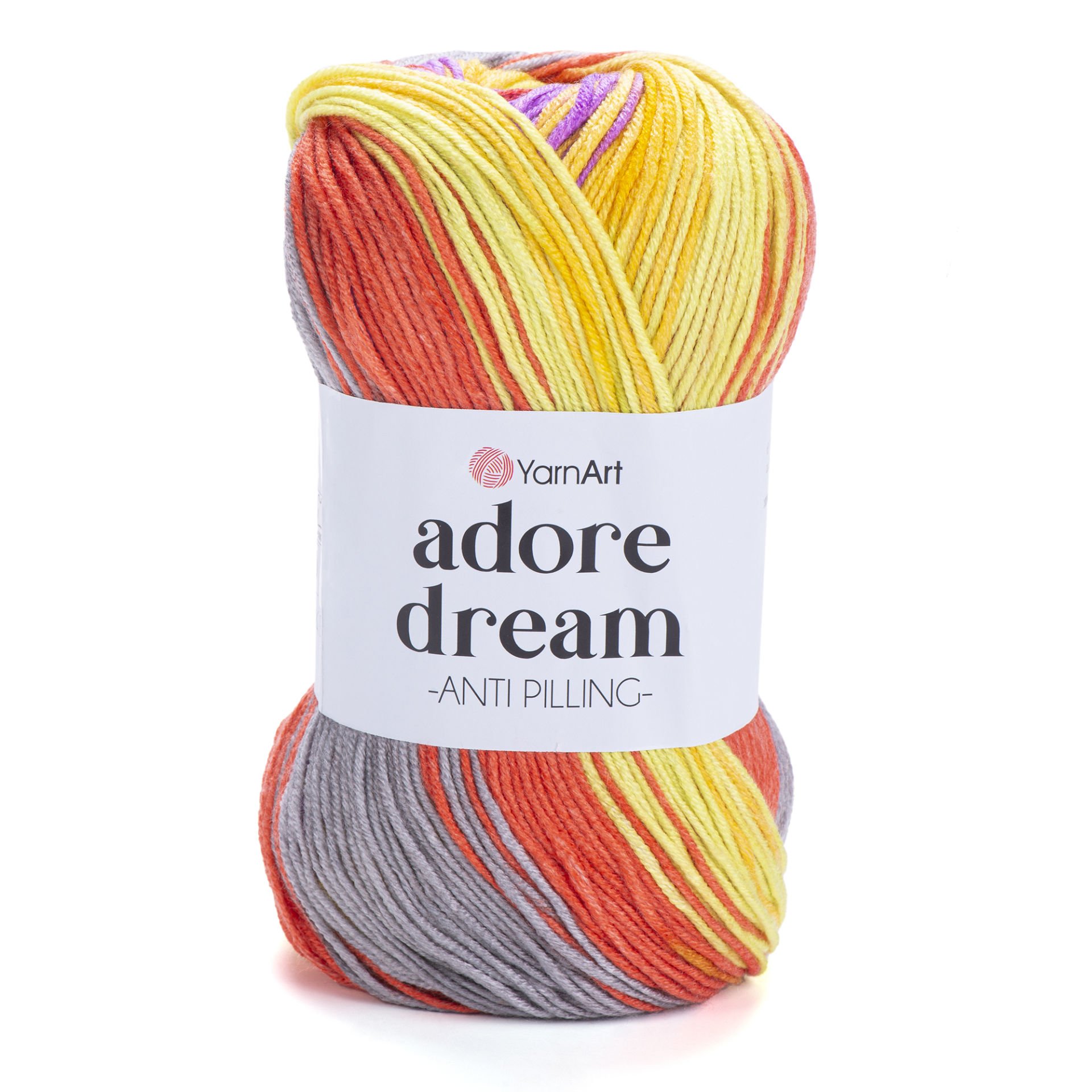 YARNART ADORE DREAM - KNITTING YARN VARIEGATED - 1060