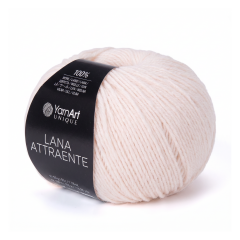 YARNART LANA ATTRAENTE - KNITTING YARN PINK - 6635
