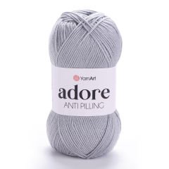 YARNART ADORE - ANTI-PILLING KNITTING YARN ICE GREY - 346