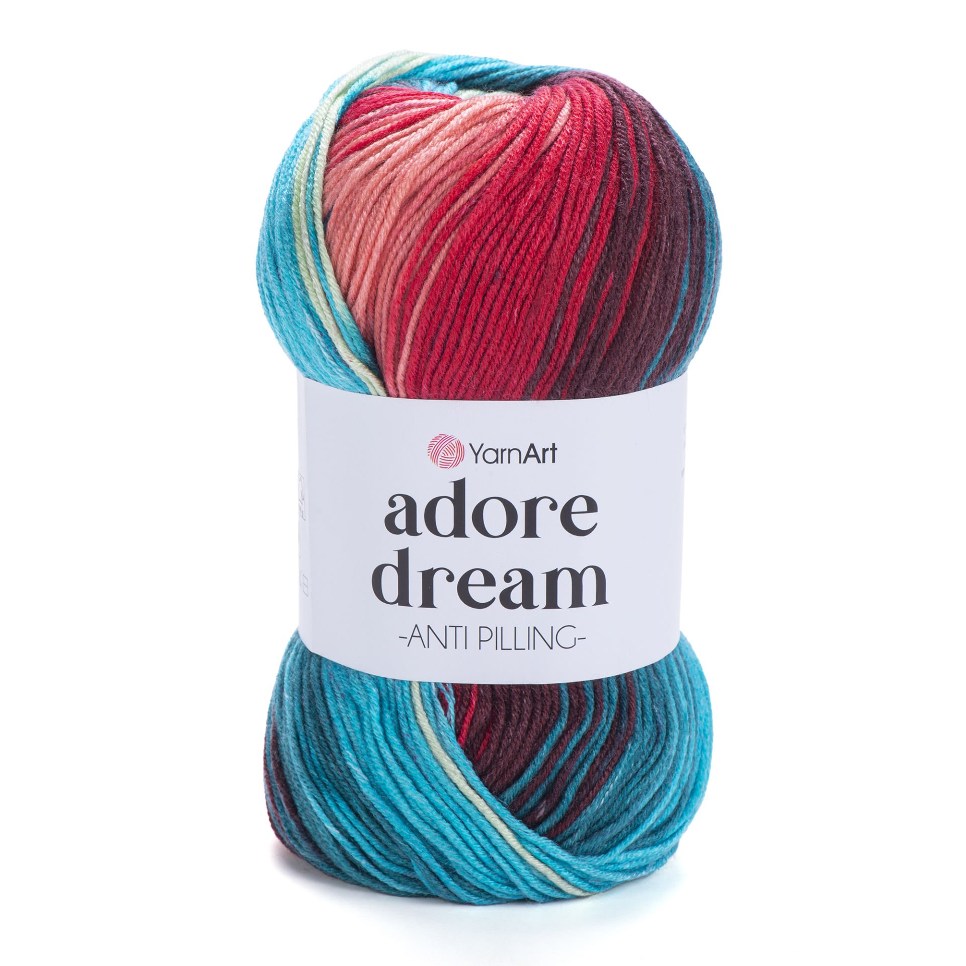 YARNART ADORE DREAM - KNITTING YARN VARIEGATED - 1061