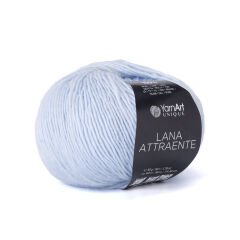 YARNART LANA ATTRAENTE - KNITTING YARN BLUE - 6638